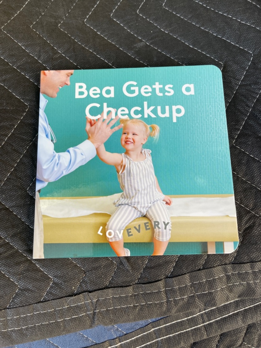 Lovevery Bea Gets a Checkup - Teal Kids Board Book